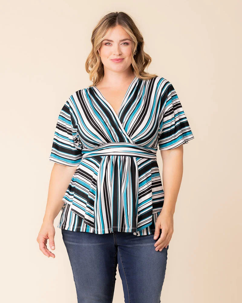 Delete - Boulevard Striped Top - Sale!