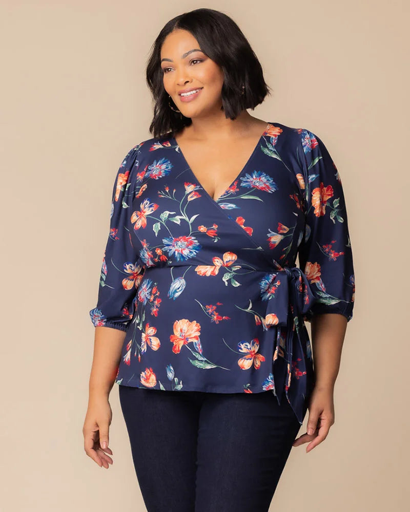 Nina Wrap Top