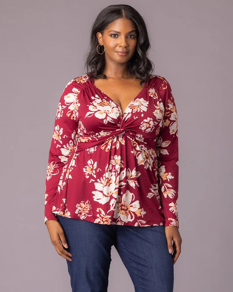Abigail Long Sleeve Twist Top – Sale!