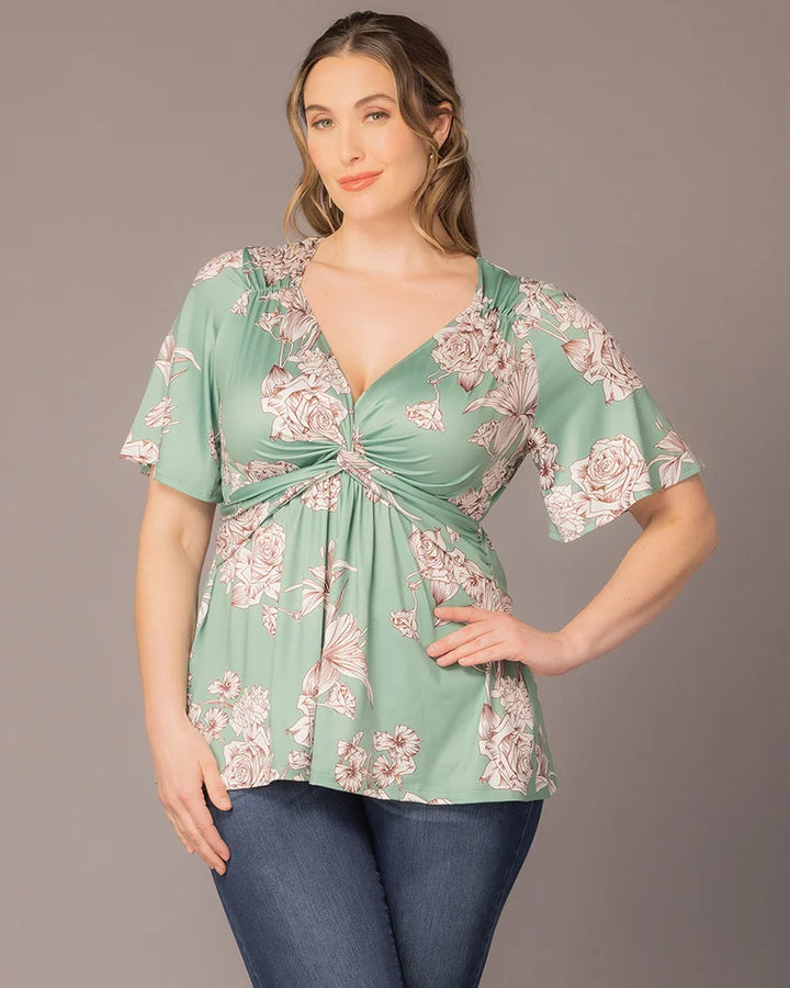 Abby Twist Front Top - Sale!