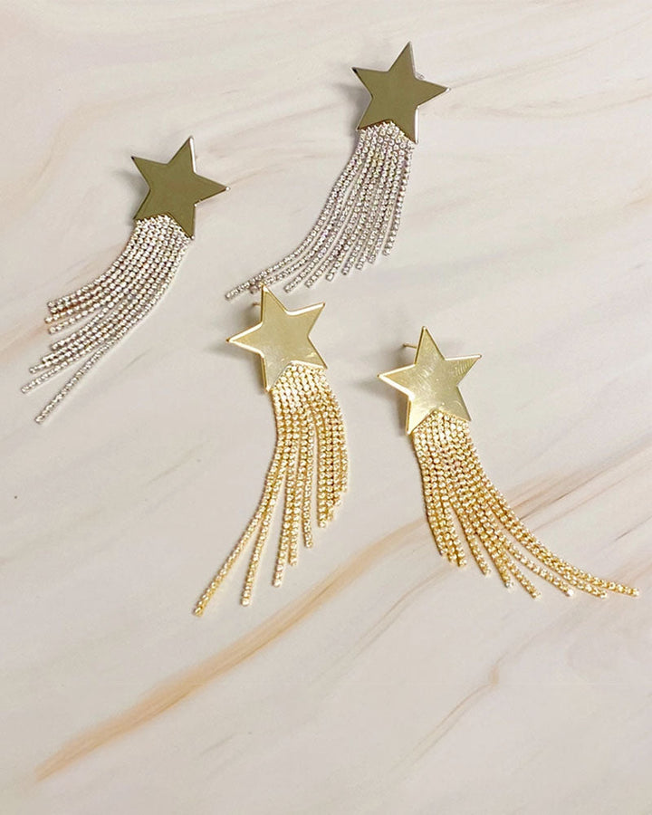 Star Shine Cascade Earrings