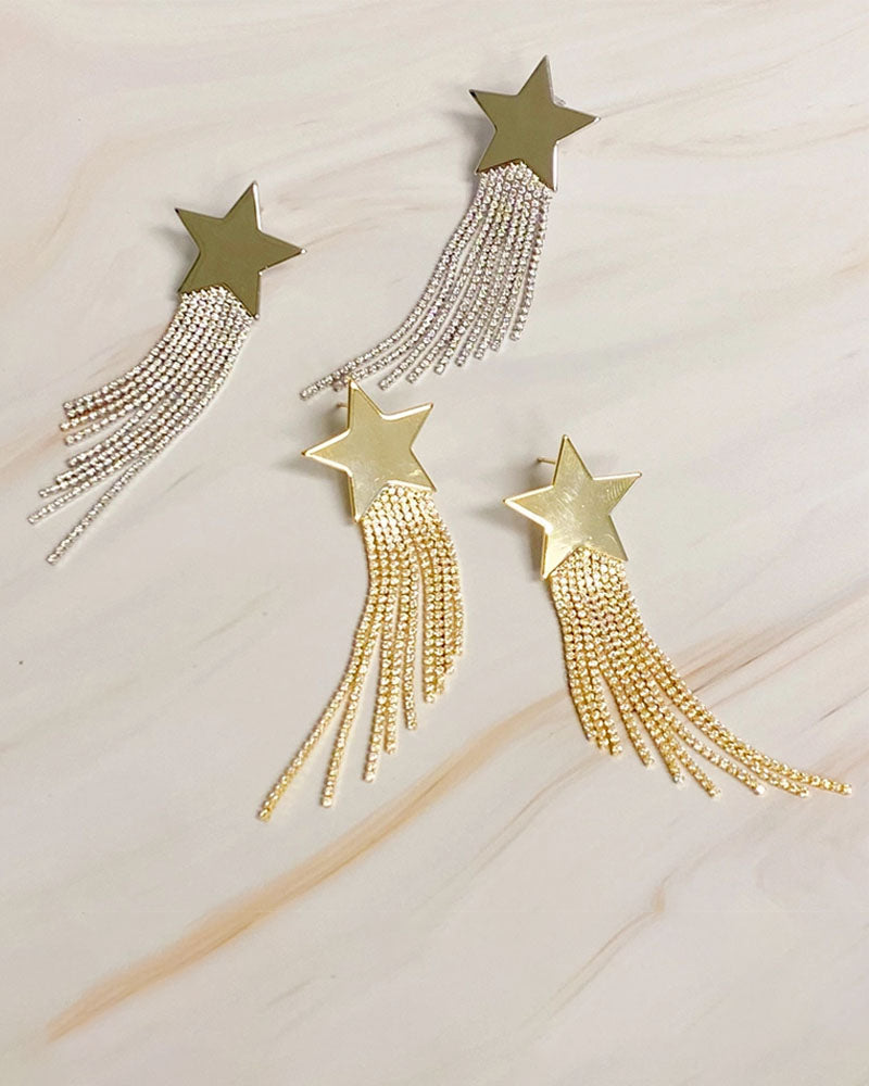 Star Shine Cascade Earrings