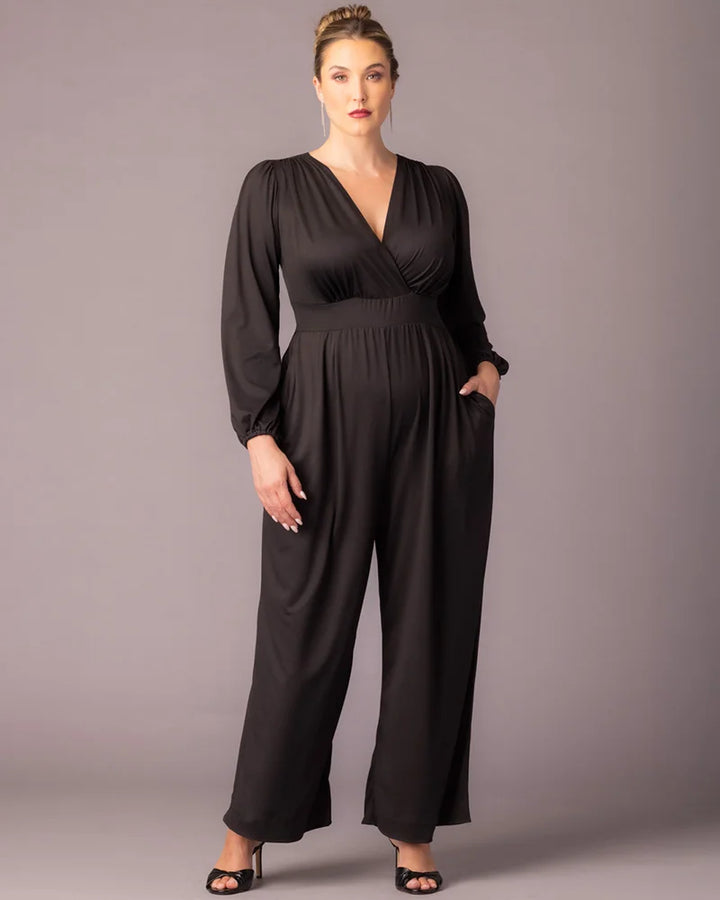 Brigitte Long Sleeve Jumpsuit - Sale!