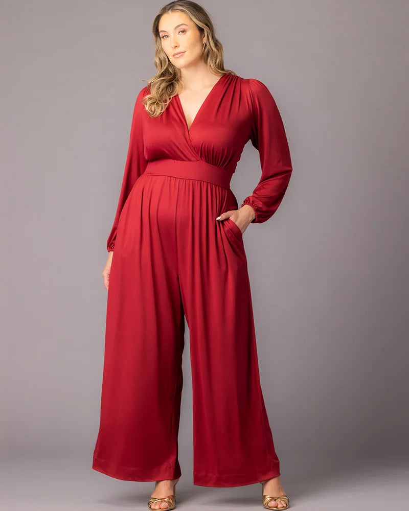 Brigitte Long Sleeve Jumpsuit - Sale!
