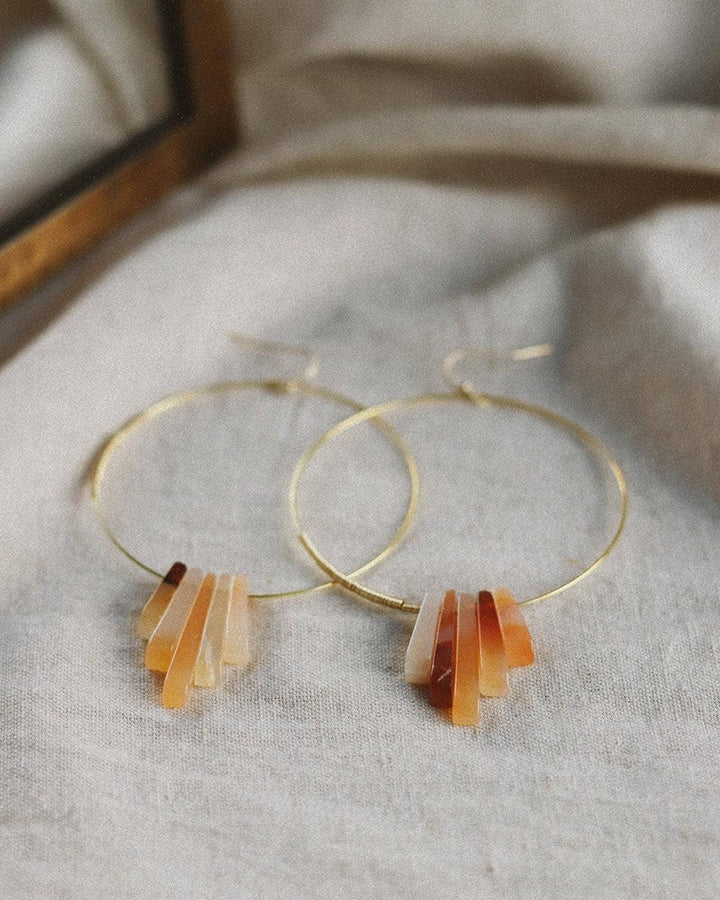 Canyon Hoop Earrings