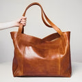 Isolde - Vintage Leather Crossbody Bag