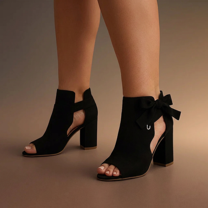 Genevieve  Elegant Heeled Sandals
