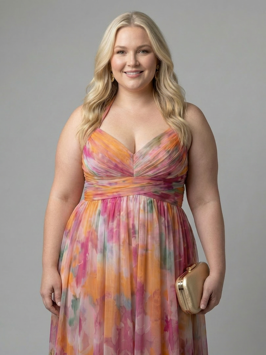 Stella &amp; Grace | Soft Wrap Maxi Dress