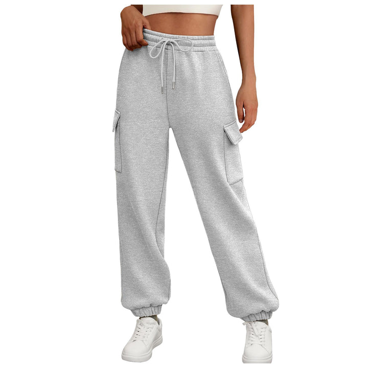 Fleece Lined Baggy Sweatpants, Women&