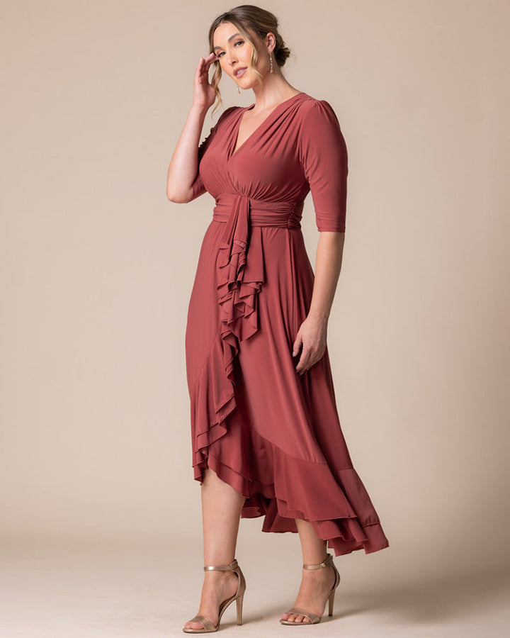 Veronica Ruffled Evening Gown - Sale!