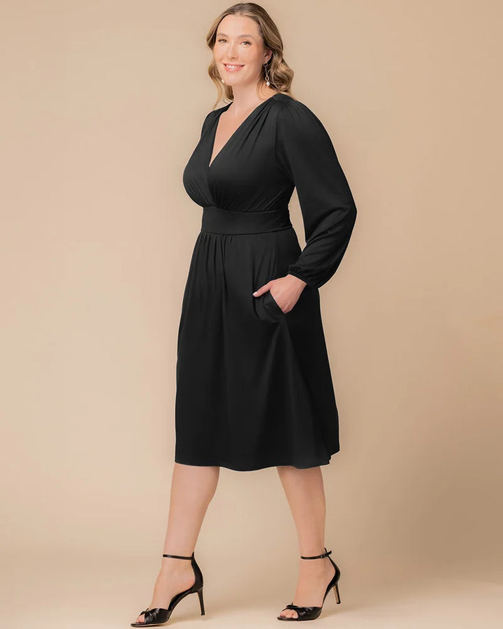 Diana Long Sleeve Midi Dress