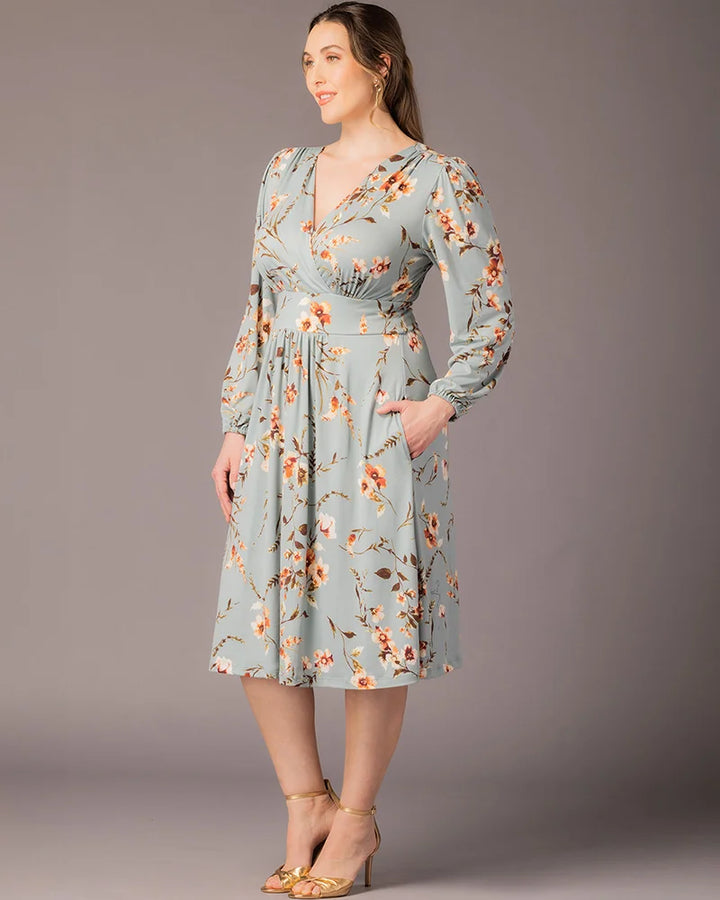 Diana Long Sleeve Midi Dress - Sale!