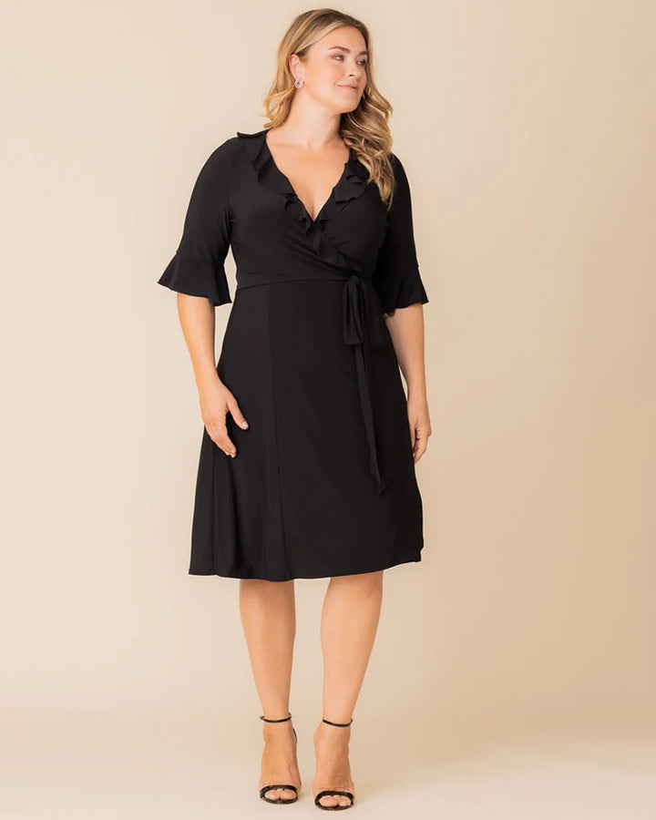 Barcelona Midi Wrap Dress - Sale!