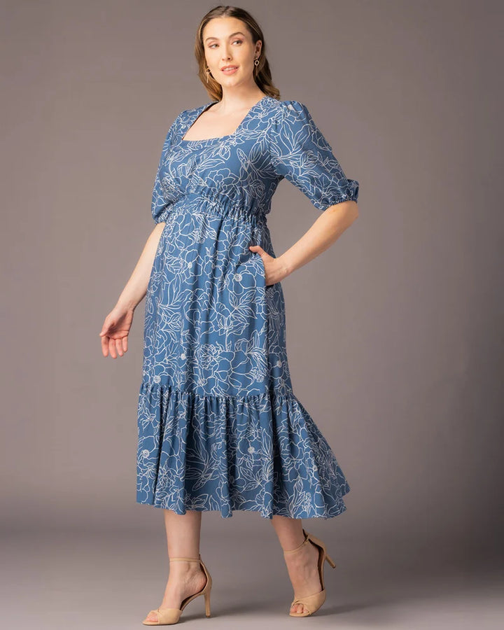 Bailey Square Neck Maxi Dress