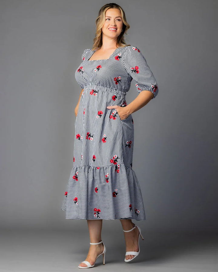 Bailey Square Neck Maxi Dress