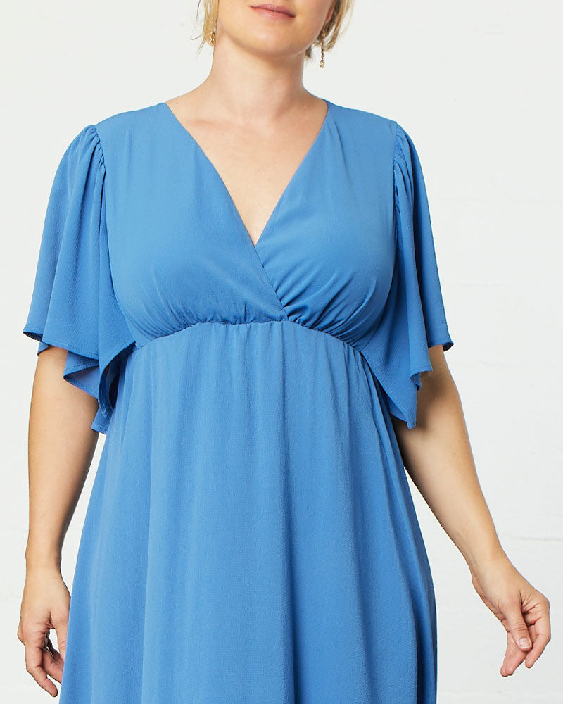 Florence Flutter Sleeve Dress - Sale!