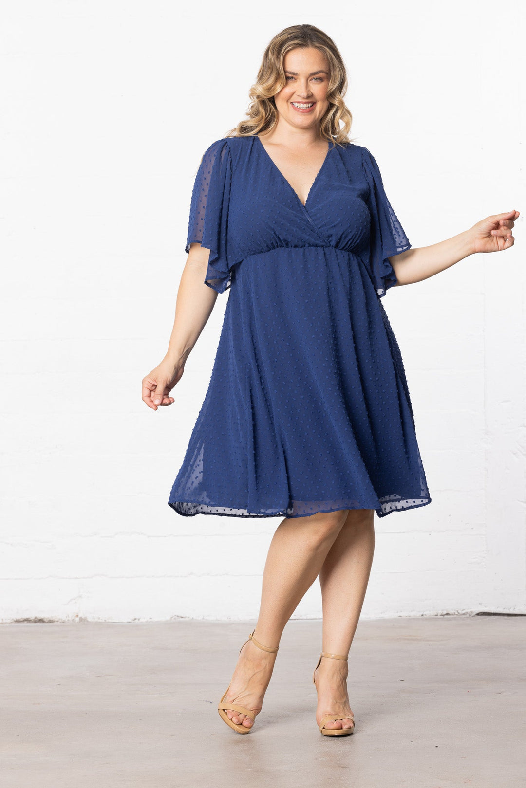 Florence Flutter Sleeve Dress - Sale!