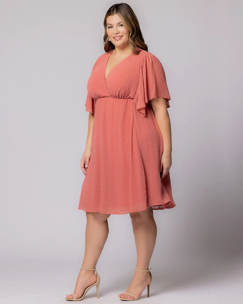Florence Flutter Sleeve Dress - Sale!