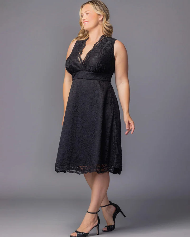 Pin-up Boudoir Lace Cocktail Dress