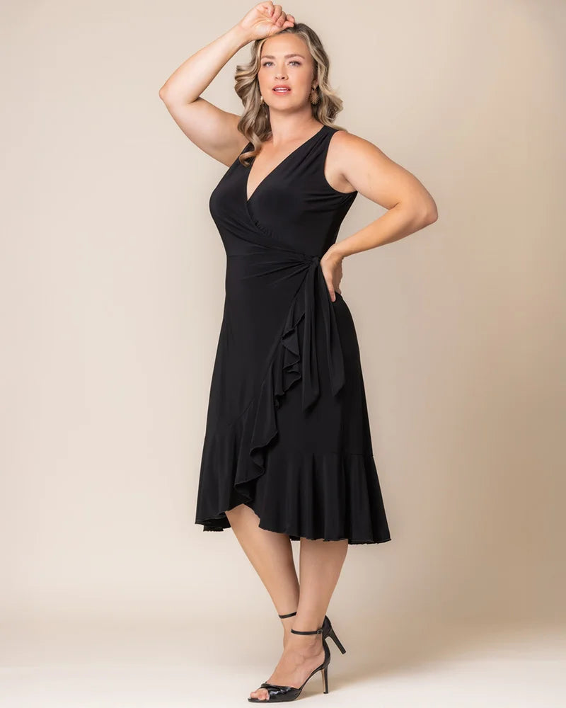 Laguna Sleeveless Wrap Dress