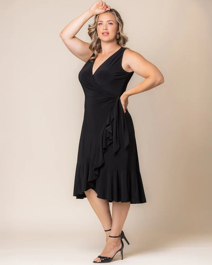 Laguna Sleeveless Wrap Dress