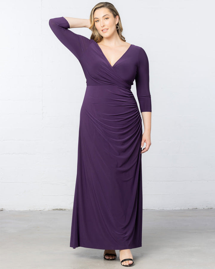 Gala Glam Evening Gown with Sleeves - Sale!