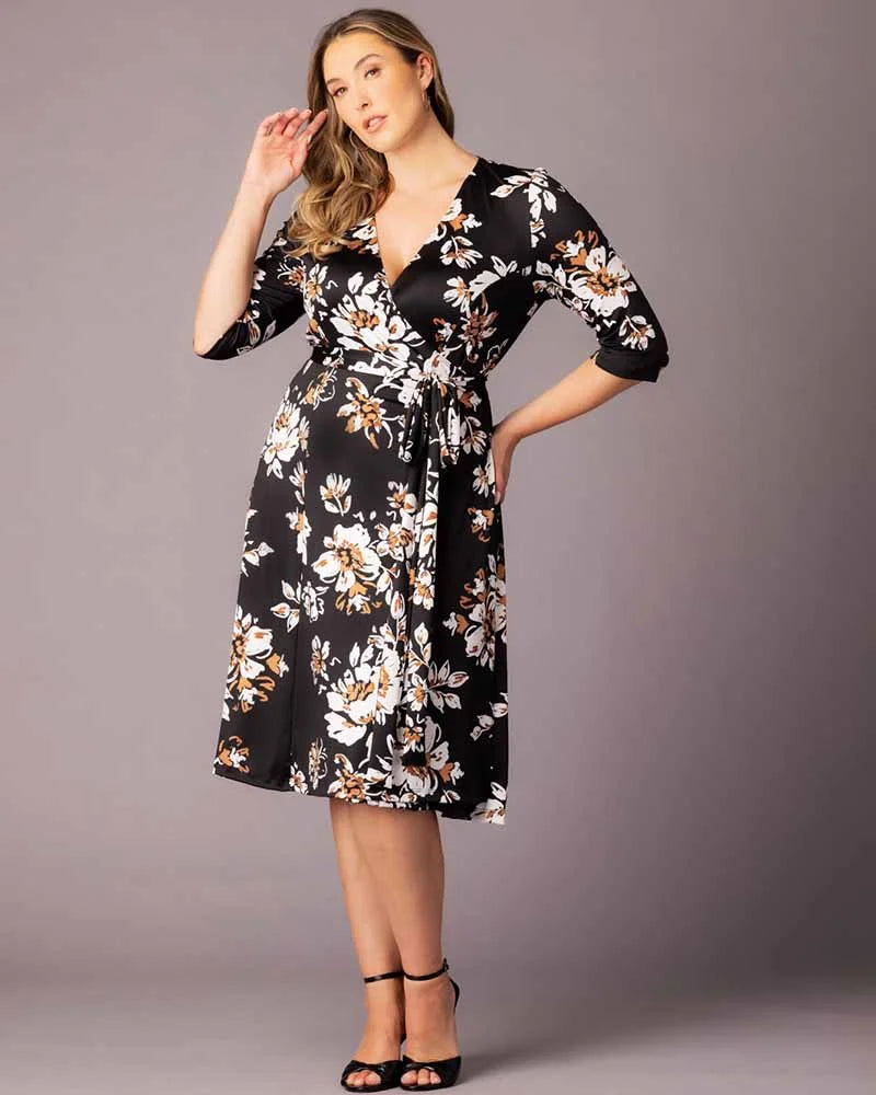 Signature Print Wrap Dress - Sale!