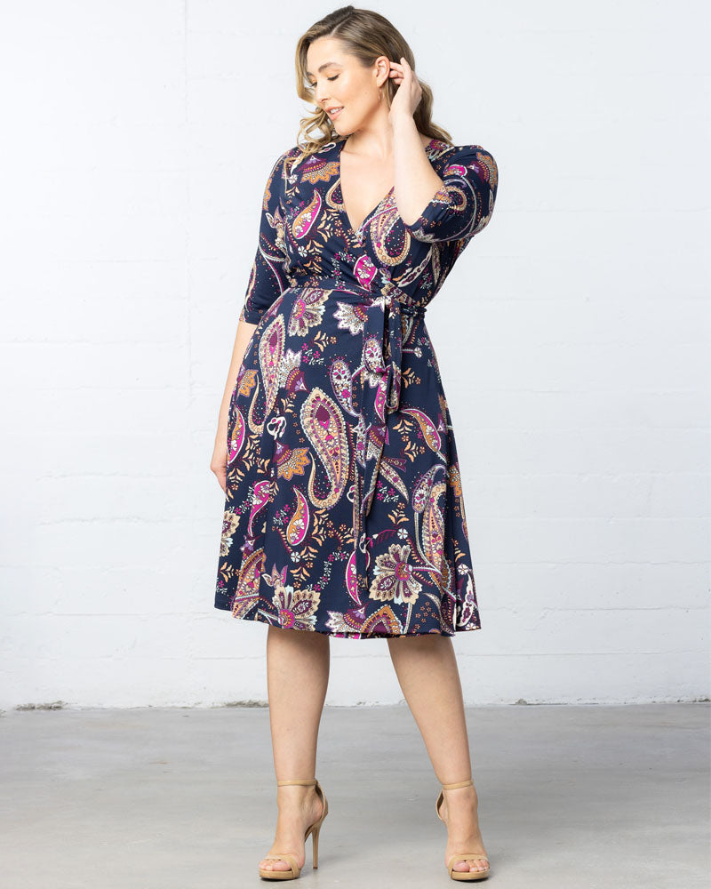 Signature Print Wrap Dress - Sale!