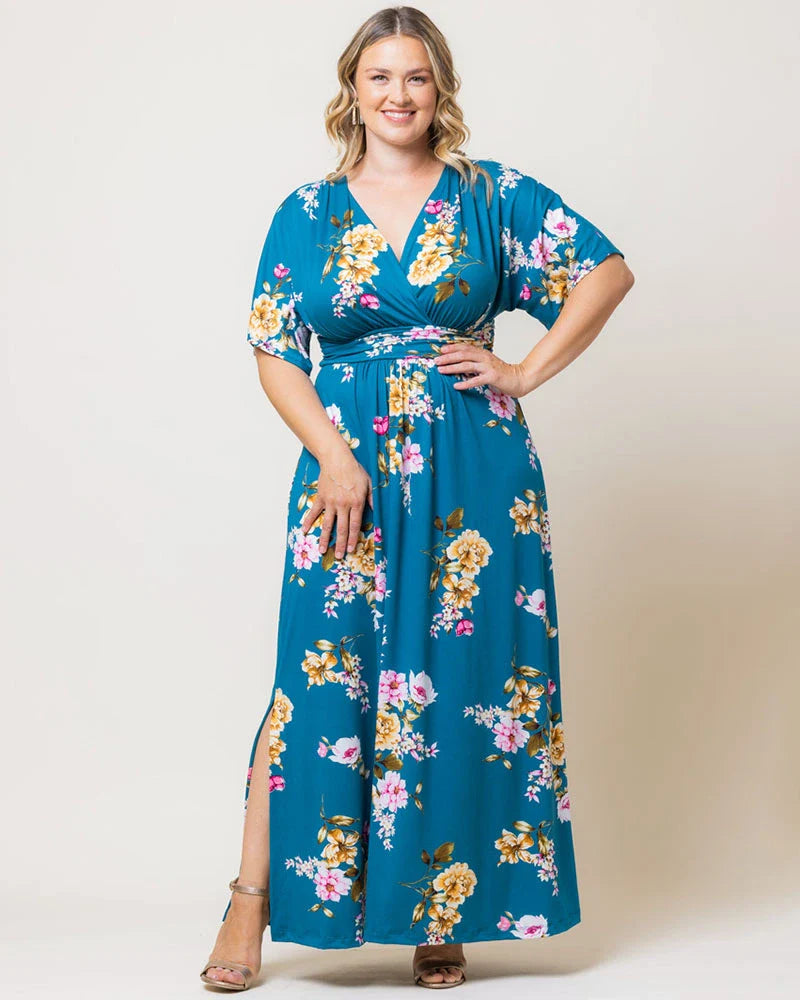 Vienna Maxi Dress - Resort Print Edition