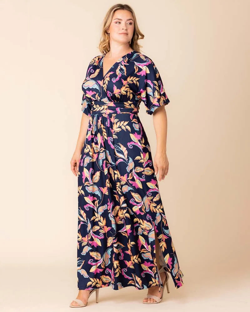 Vienna Maxi Dress - Resort Print Edition
