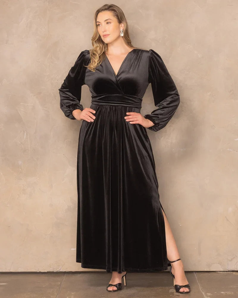 Vivienne Velvet Evening Gown - Sale!