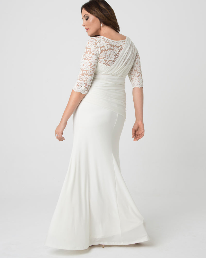 Elegant Aisle Wedding Gown