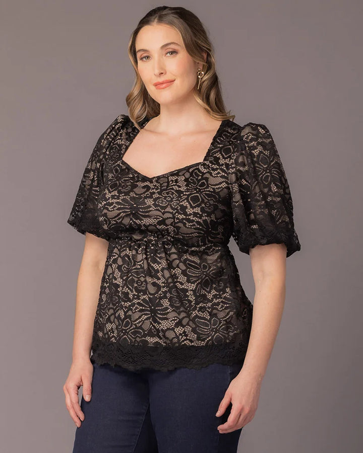Winsome Lace Peplum Top - Sale!