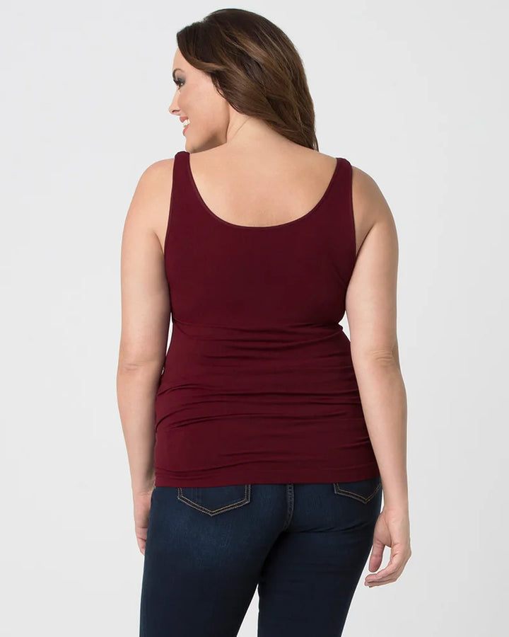 Plus Size Scoopneck Tank by Skinnytees