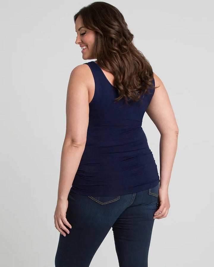 Plus Size Scoopneck Tank by Skinnytees