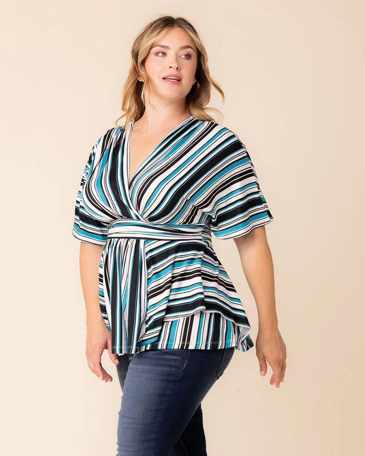 Delete - Boulevard Striped Top - Sale!