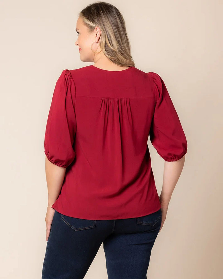 Tacoma Trim Neckline Top
