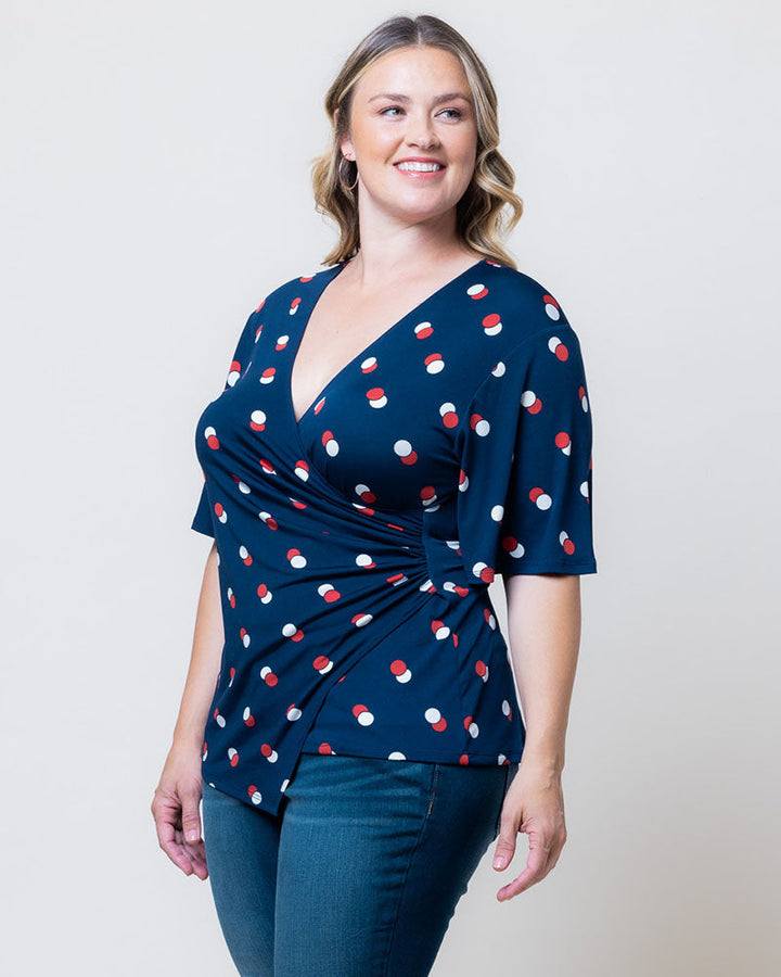 Stella Faux Wrap Top - Sale!