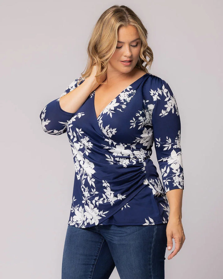 Femme Fatale Faux Wrap Top - Sale!