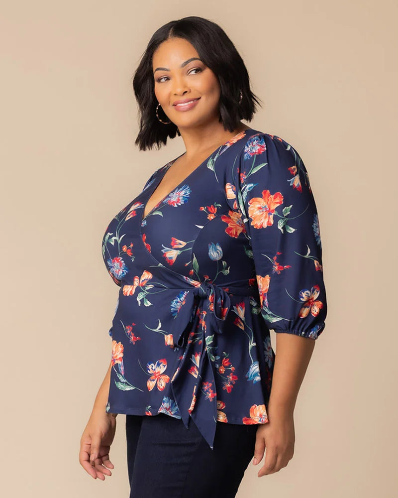 Nina Wrap Top