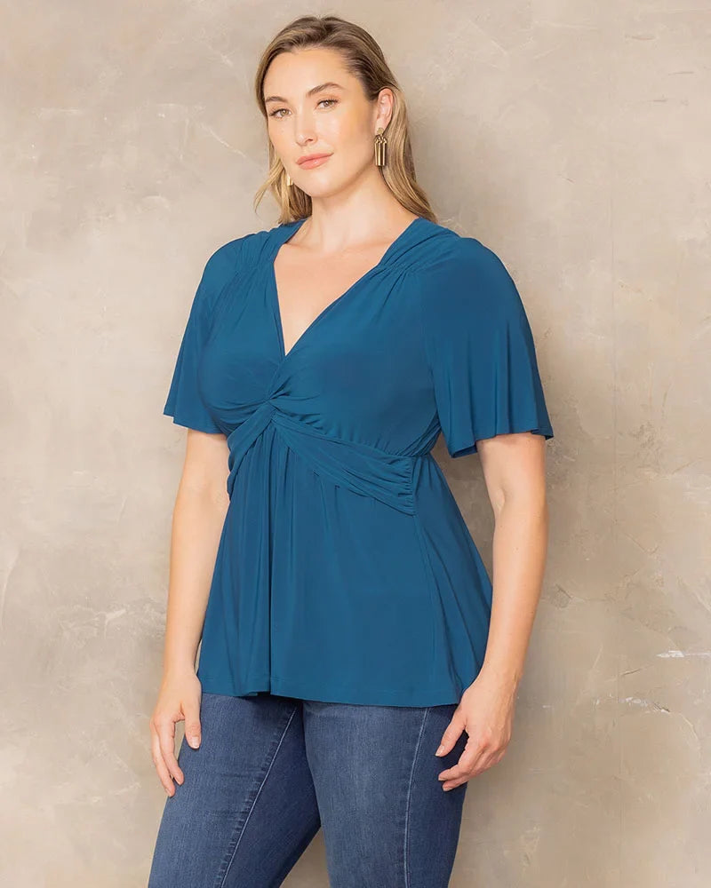Abby Twist Front Top - Sale!