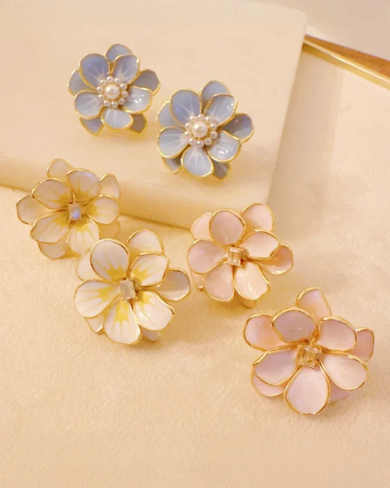 Art of Flower Earrings