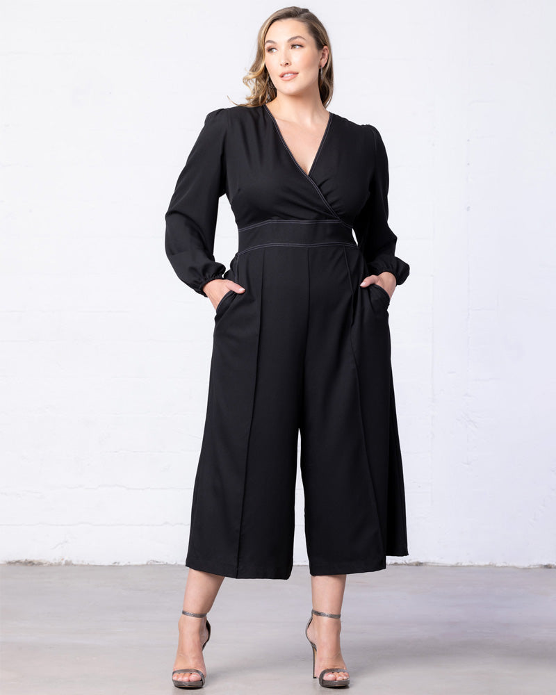 Tessa Cropped Jumpsuit - Sale!