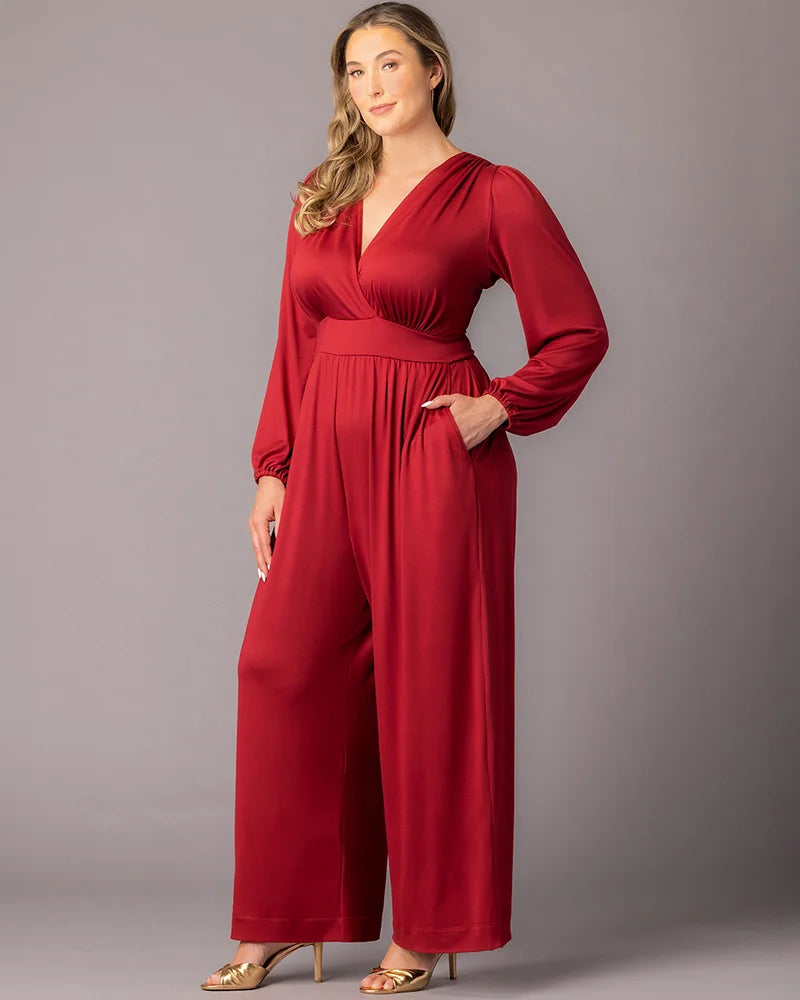 Brigitte Long Sleeve Jumpsuit - Sale!
