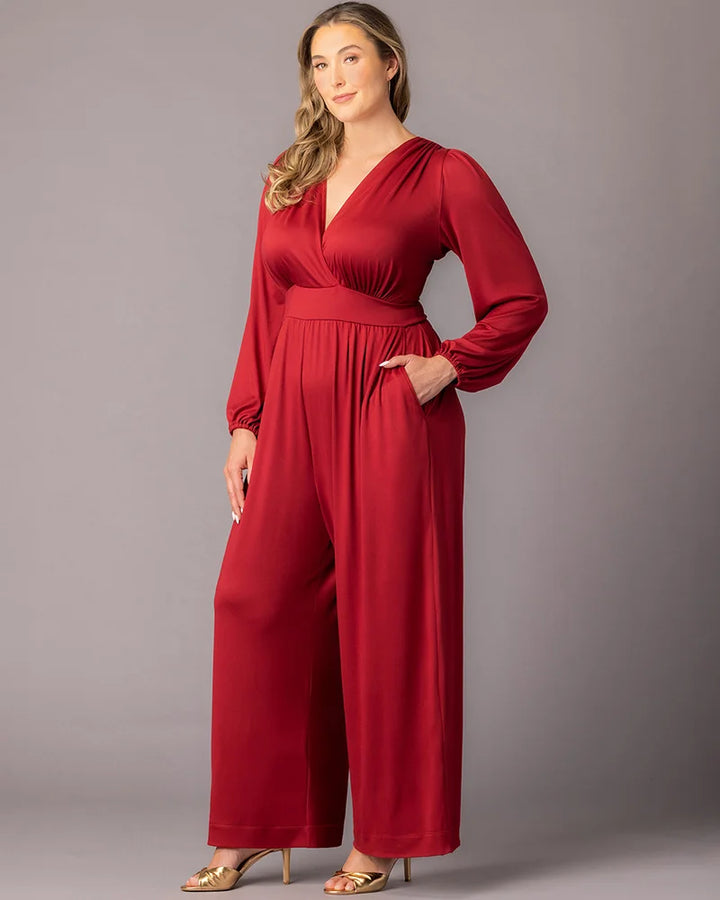 Brigitte Long Sleeve Jumpsuit - Sale!