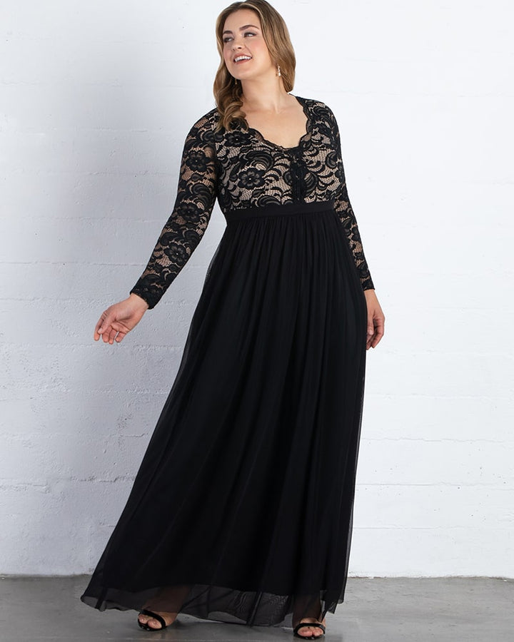 Jasmine Lace Evening Gown - Final Sale!