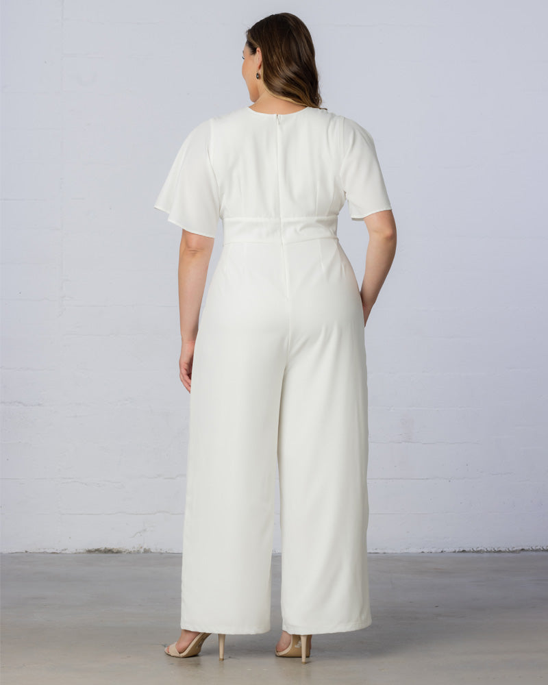 Karina Crepe Jumpsuit - Sale!