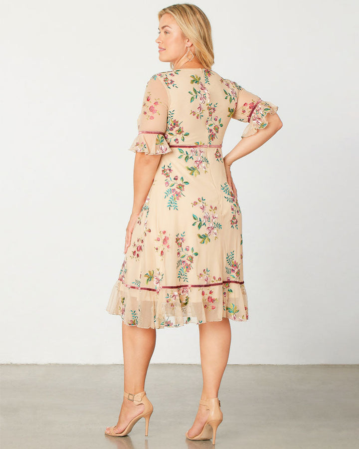 Wildflower Embroidered Dress - Sale!