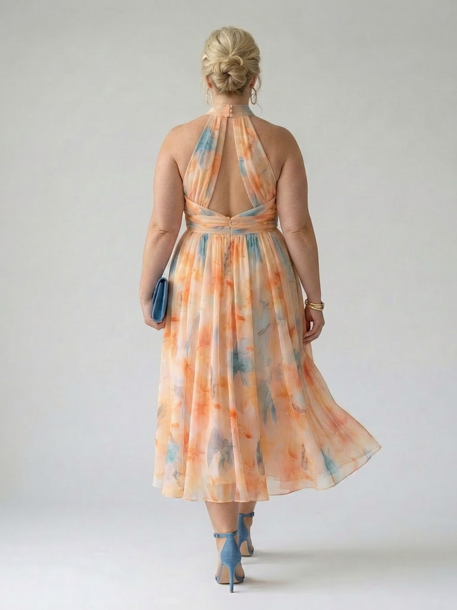 Stella &amp; Grace | Soft Halter Midi Dress