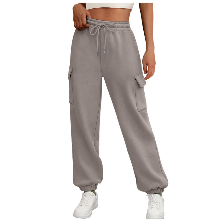 Fleece Lined Baggy Sweatpants, Women&